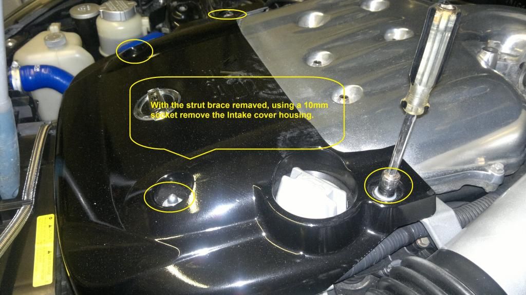 How to Change spark plugs Part 1 Off Side (VQ35DE) 350Z Guides